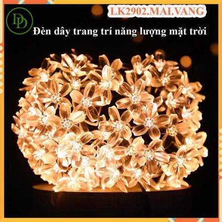 Đèn dây trang trí năng lượng mặt trời LK2902